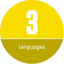 3 languages