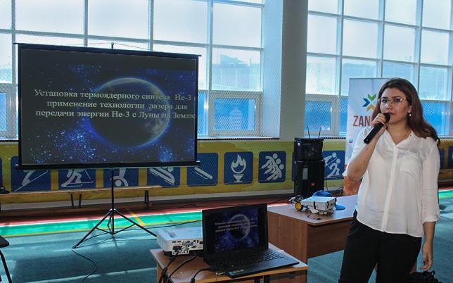 For This STEM Student in Kazakhstan, Clean Energy from the Moon Isn't Sci-Fi Hero Image