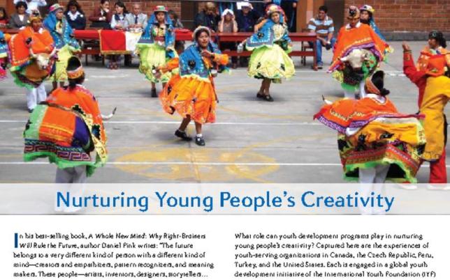 FieldNotes: Nurturing Young People's Creativity Cover