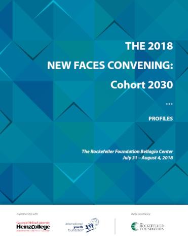 The 2018 New Faces Convening: Cohort 2030 cover