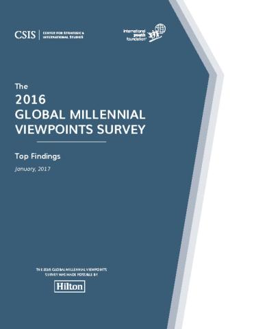 2016 Global Millennial Viewpoints Survey cover