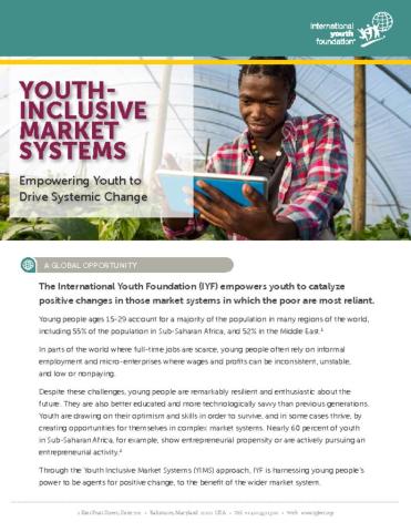 Youth-Inclusive Market Systems cover