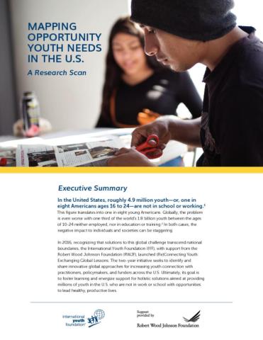 Mapping Opportunity Youth Needs in the U.S. cover