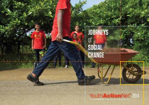 YouthActionNet® 2014: Journeys of Social Change cover