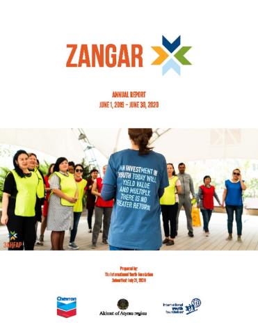 Zangar: Year 5 Annual Report (Final Report) cover
