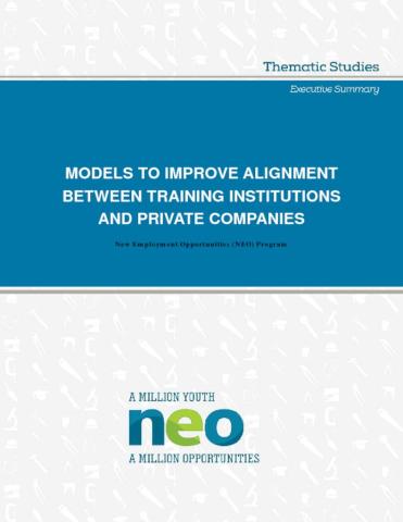 Models to Improve Alignment Between Training Institutions and Private Companies (Executive Summary) cover