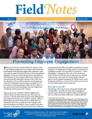 FieldNotes: Promoting Employee Engagement Cover