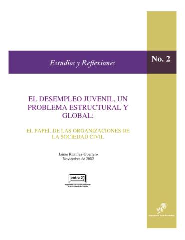 Studies & Reflections #2: Youth Unemployment, A Structural & Global Problem Cover