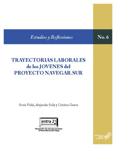 Studies & Reflections #6: Career Pathways for Youth in the Navegar.Sur Project Cover