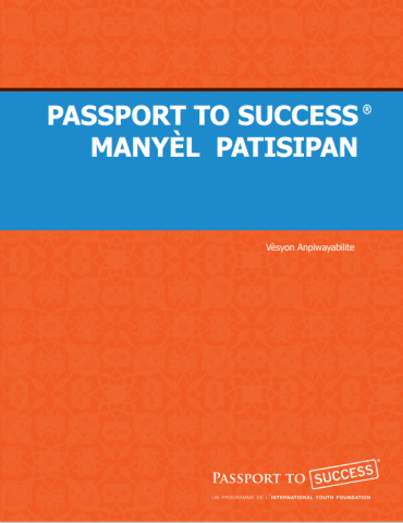 Cover page PTS Handbook - Haitian Creole
