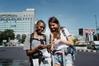 Young tourist blog cover