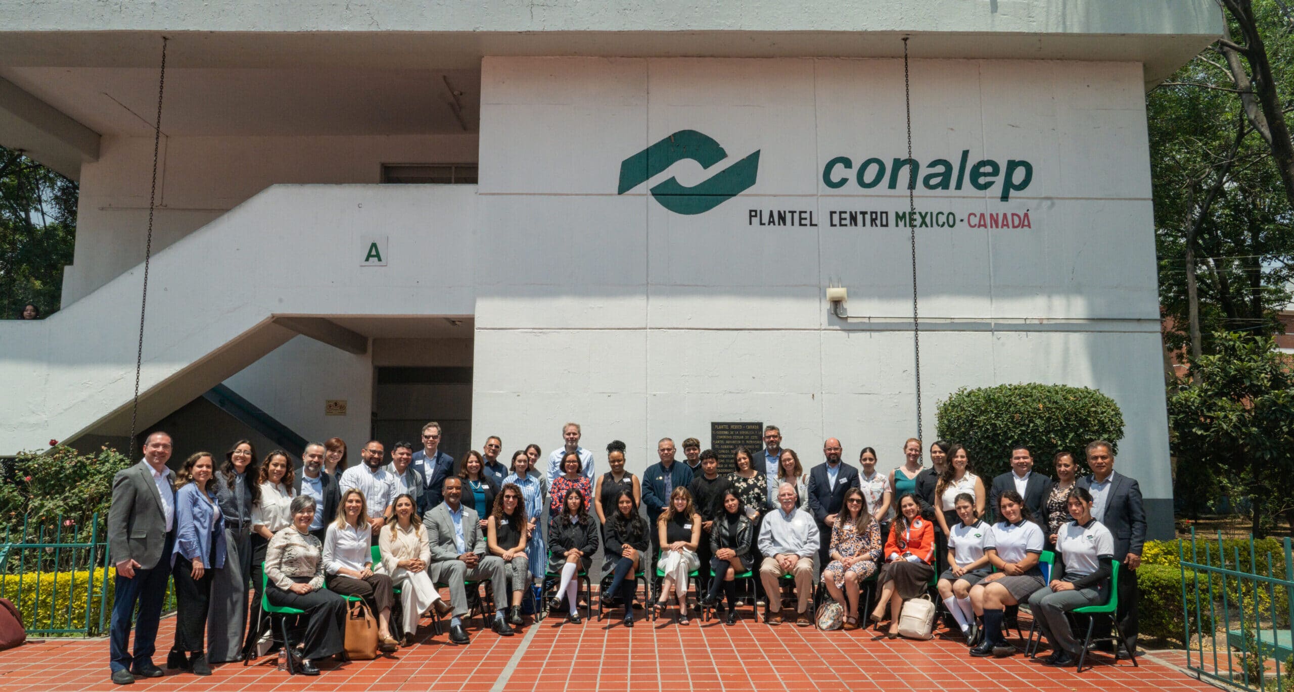 Participants in IYF's Learning Journey in Mexico City, where donors and partners gathered to discuss youth workforce solutions.